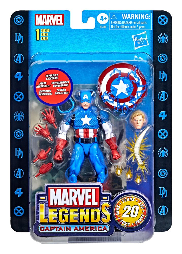 Marvel Legends 20th Anniversary Series 1 Action Figure 2022 Captain America 15 cm