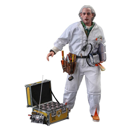 Back To The Future Movie Masterpiece Action Figure 1/6 Doc Brown (Deluxe Version) 30cm