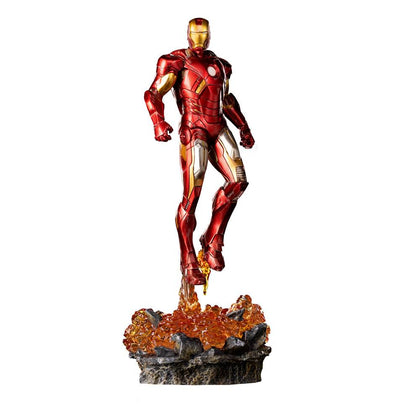 The Infinity Saga BDS Art Scale Statue 1/10 Iron Man Battle of NY 28cm