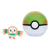 Pokémon Clip'n'Go Poké Ball Rowlet & Nest Ball