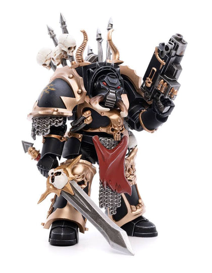 Warhammer 40k Action Figure 1/18 Black Legion Brother Gnarl 17cm