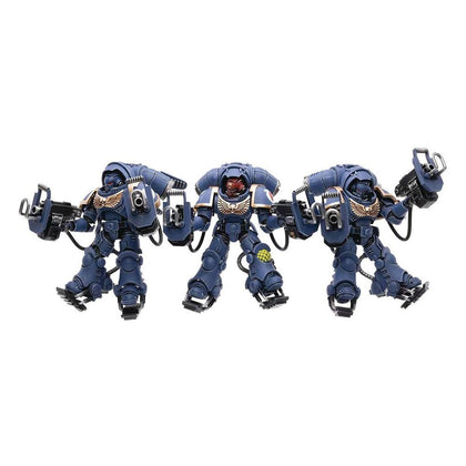 Warhammer 40k Action Figure 3-Pack 1/18 Ultramarines Primaris Inceptors 12 cm