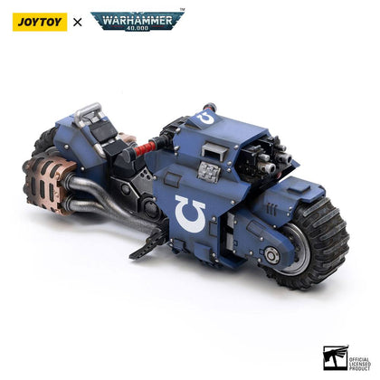 Warhammer 40k Vehicle 1/18 Ultramarines Outrider Bike 22cm