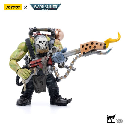 Warhammer 40k Action Figure 1/18 Ork Kommandos Nob Nazbog 13 cm