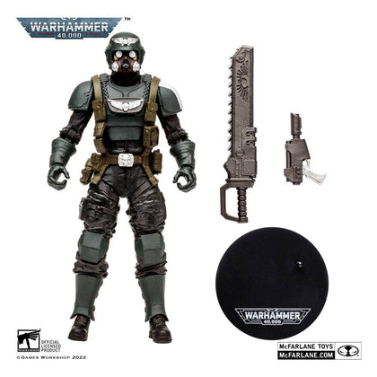 Warhammer 40k: Darktide Action Figure Veteran Guardsman 18 cm