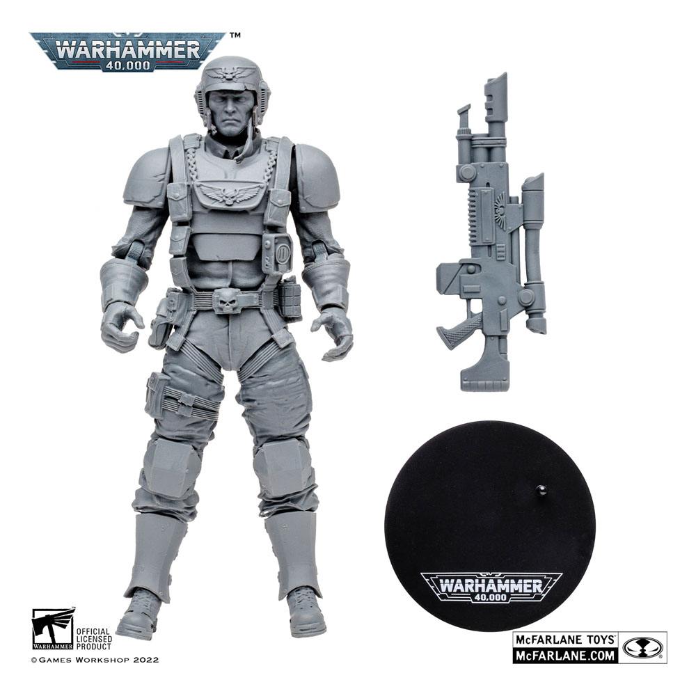 Warhammer 40k: Darktide Action Figure Veteran Guardsman (Artist Proof) 18 cm