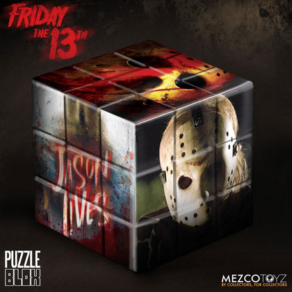 Friday the 13th Puzzle Blox Puzzle Cube Jason Voorhees 9cm