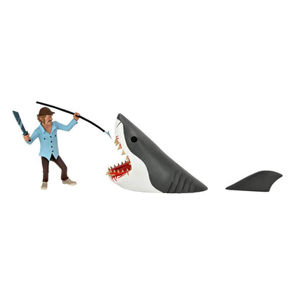 Jaws Action Figures 2-Pack Toony Terrors Jaws & Quint 15cm