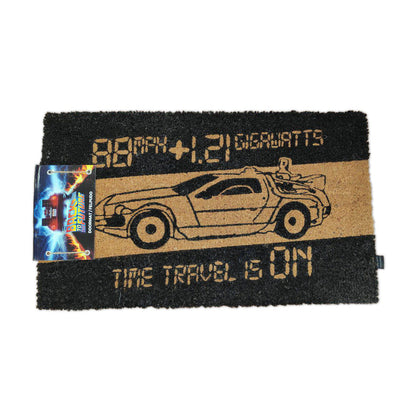 Back to the Future Doormat Time Machine 43 x 72cm