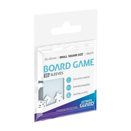 Ultimate Guard - Premium Soft Sleeves for Board Game Cards - Small Square 50 pcs