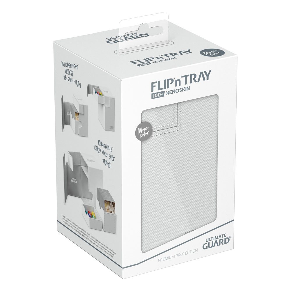 Ultimate Guard - Flip`n`Tray 100+ XenoSkin Monocolor - White
