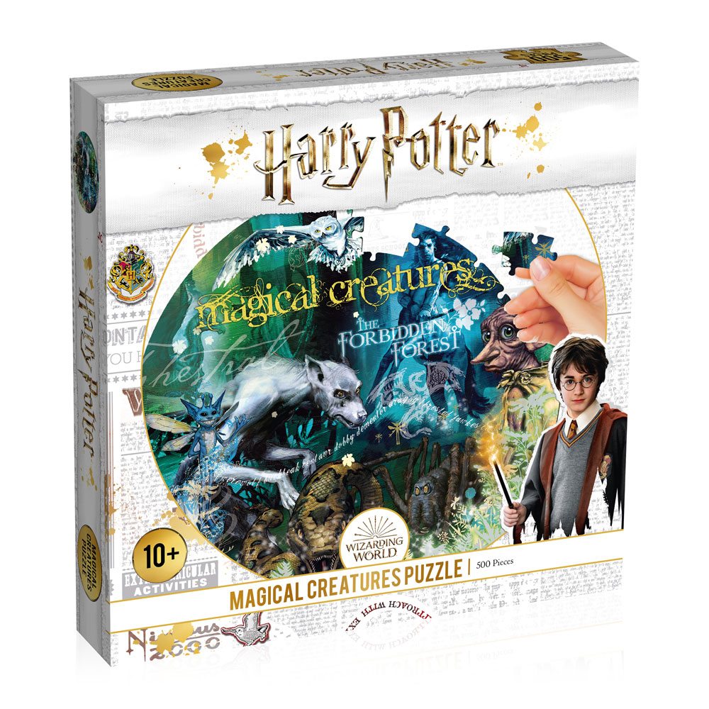 Winning Moves - Magical Creature - Harry Potter - Puzzle 500 Pezzi