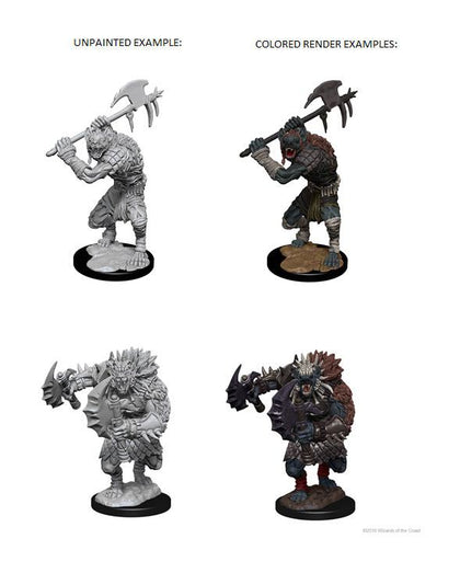 D&D Nolzur's Marvelous Miniatures Unpainted Miniatures Gnolls