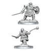 D&D Nolzur's Marvelous Miniatures Unpainted Miniature Dwarf Fighter Female Assortment