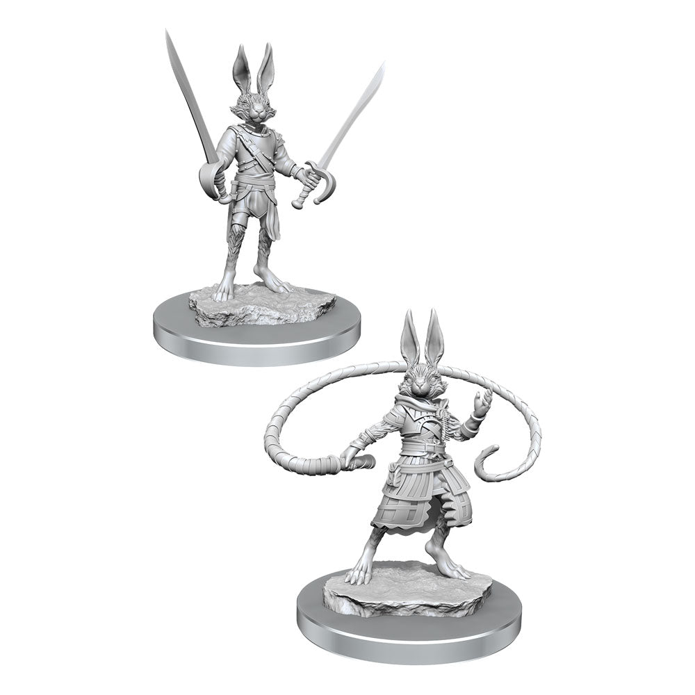 D&D Nolzur's Marvelous Miniatures Unpainted Miniatures 2-Packs Harengon Rogues