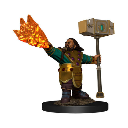 Wizkids - D&D Icons of the Realms - Premium Miniature Pre-painted Dwarf Cleric Male