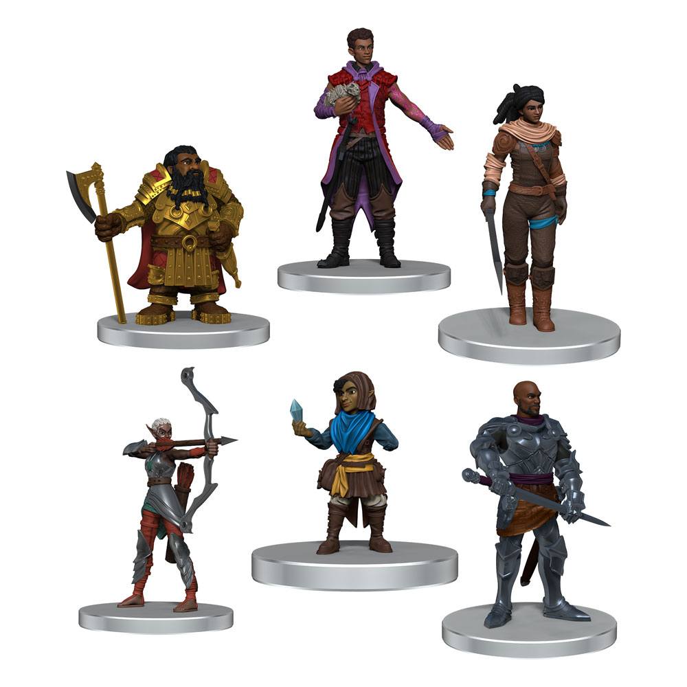 D&D Voices of the Realms pre-painted Miniatures Band of Heroes
