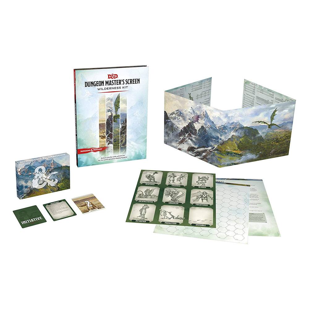 Dungeons & Dragons RPG Dungeon Master's Screen Wilderness Kit EN