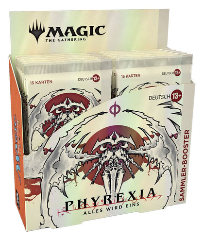 Magic the Gathering Phyrexia: Alles wird eins Collector Booster Display (12) German