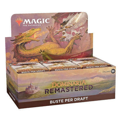 Magic the Gathering Dominaria Remastered Draft Booster Display (36) Italiano