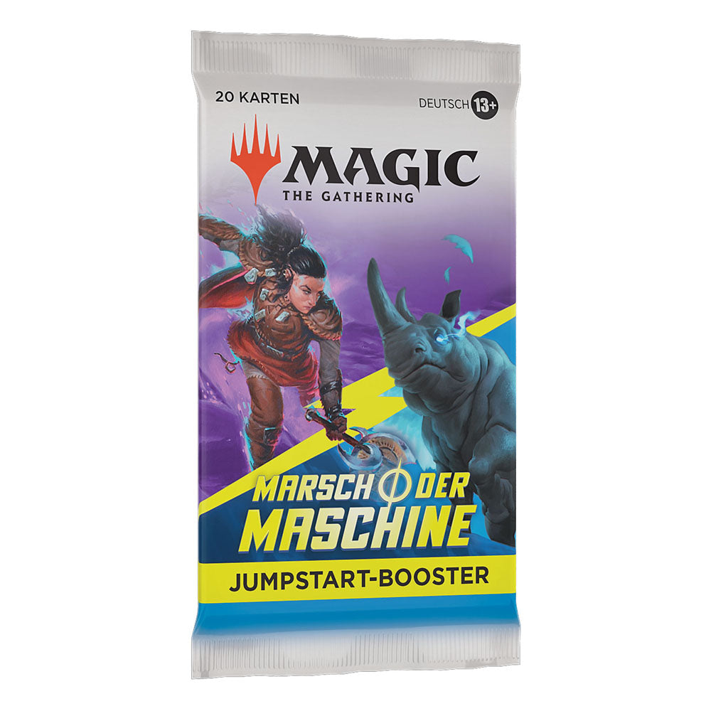 Magic the Gathering - Marsch der Maschine - Jumpstart Booster Display (18) (German)