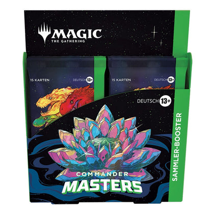 Magic the Gathering - Commander Masters - Collector Booster Display (Box 4) DE