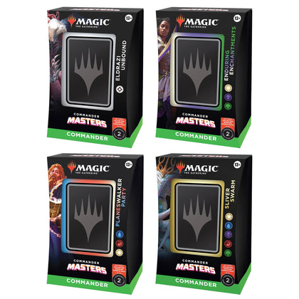 Magic the Gathering - Commander Masters - Commander Decks Display (Box 4 Deck) ENG