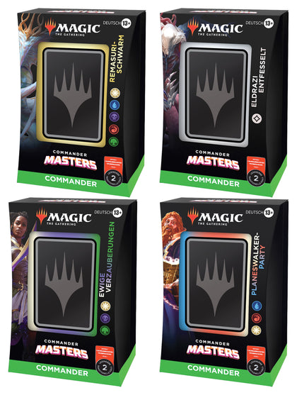 Magic the Gathering - Commander Masters - Commander Decks Display (Box 4 Deck) DE